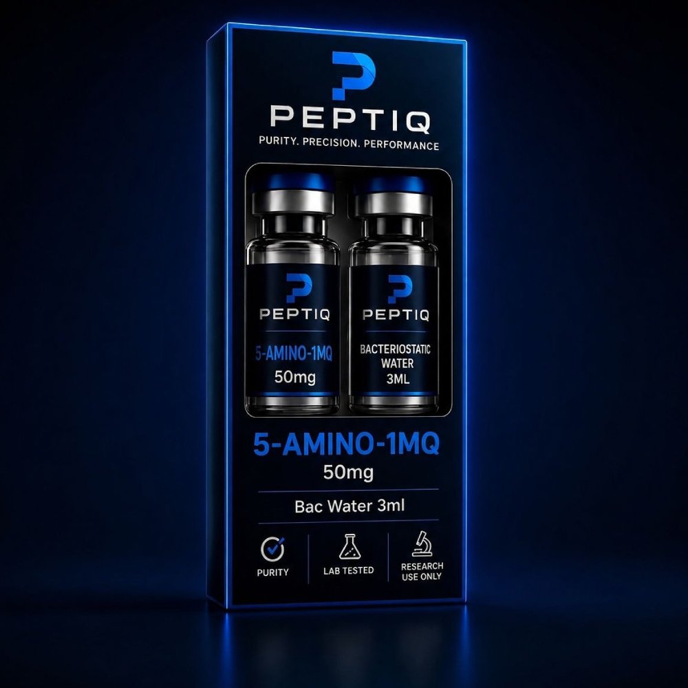 5-Amino-1MQ 50mg research peptide UK, Peptiq Peptides