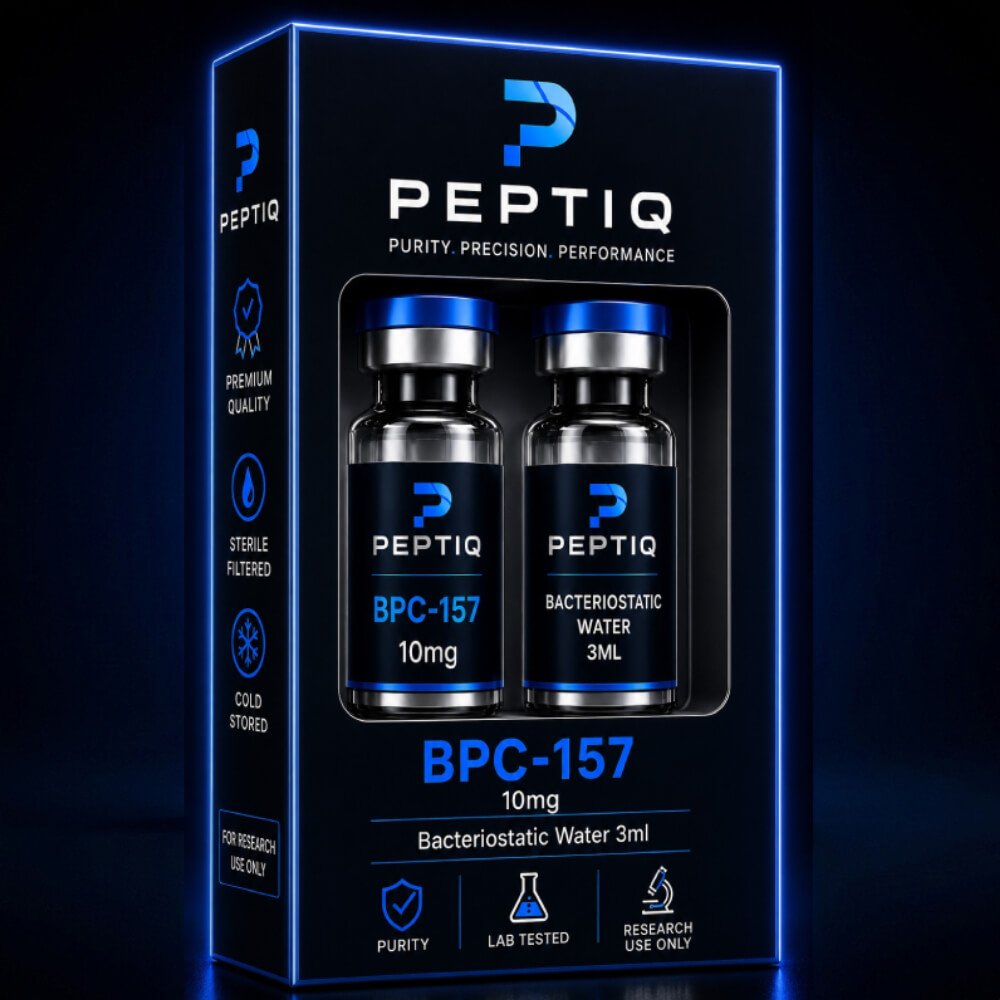 BPC-157 10mg research peptide UK, Peptiq Peptides