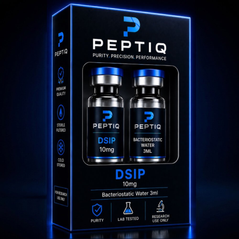 DSIP 10mg research peptide UK, Peptiq Peptides