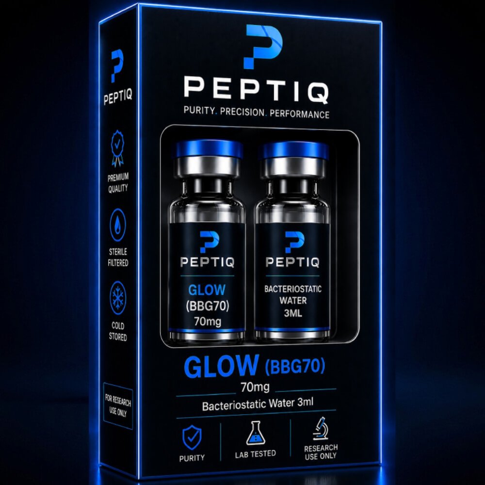 Glow BBG70 70mg research peptide UK
